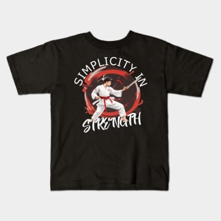 martial arts Kids T-Shirt